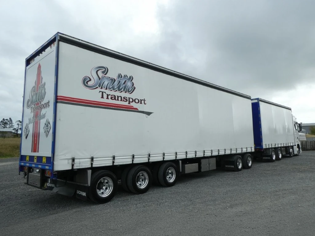 Truck Curtain Painting In Auckland Before Example 1