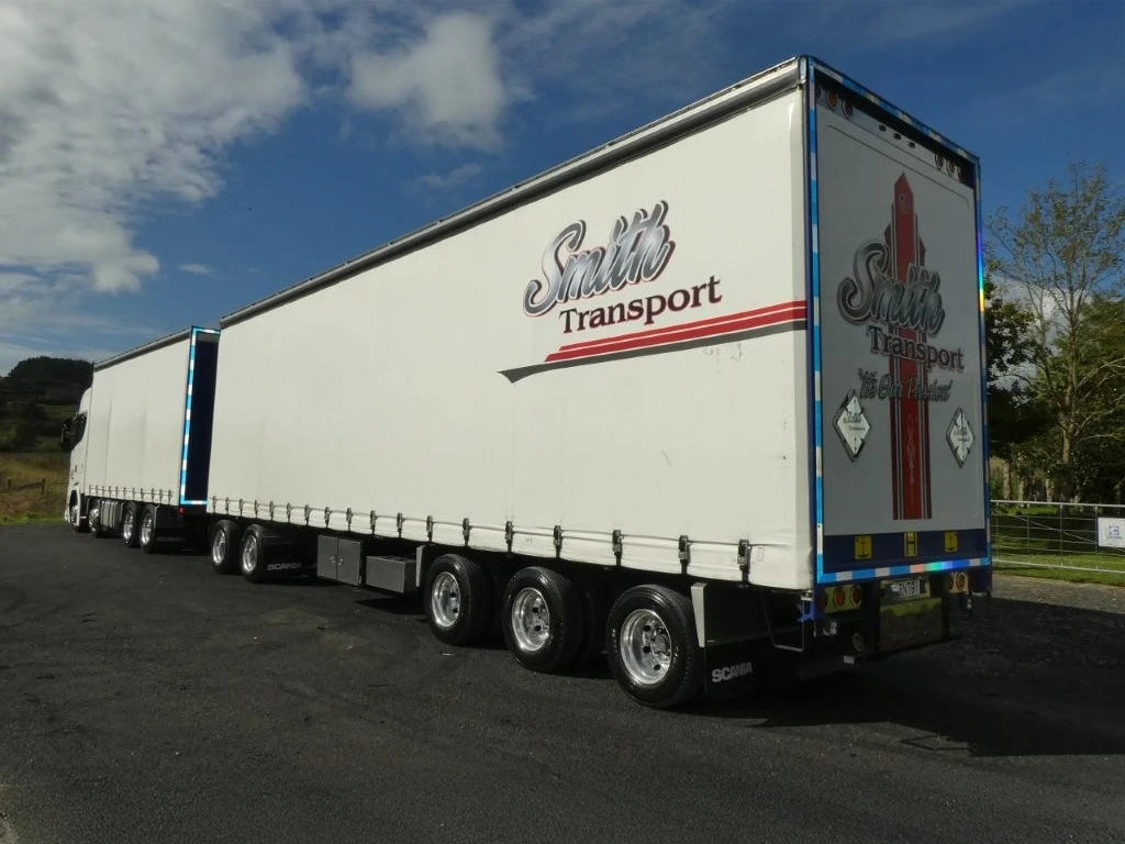 Truck Curtain Painting In Auckland Before Example 2