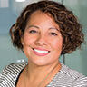 woman smiling